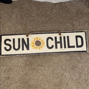 Vintage brandy hanging sign